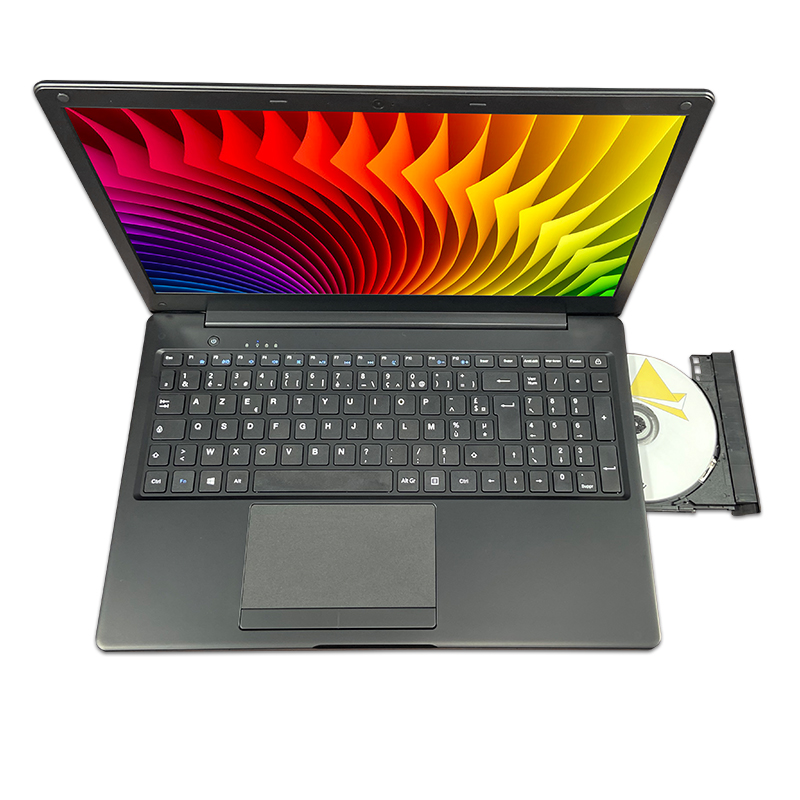 Wholesale Price 15.6inch Ul-tra Thin With Type-C VGA CD DVD Player For Office Business Laptop Notebook